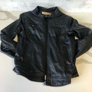 Vegan leather jacket